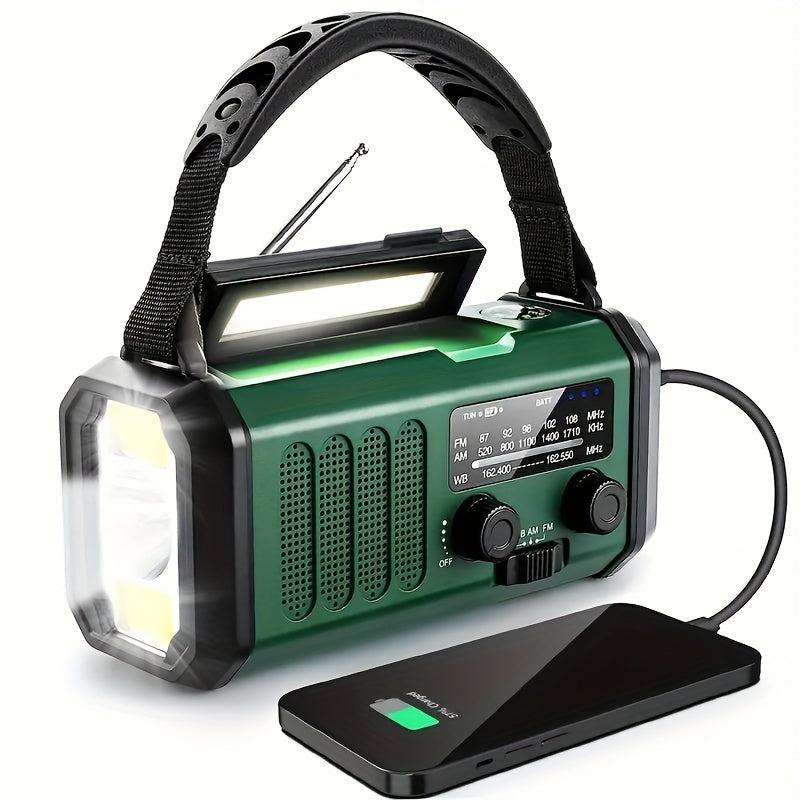 Solcelle Håndsving Nødradio