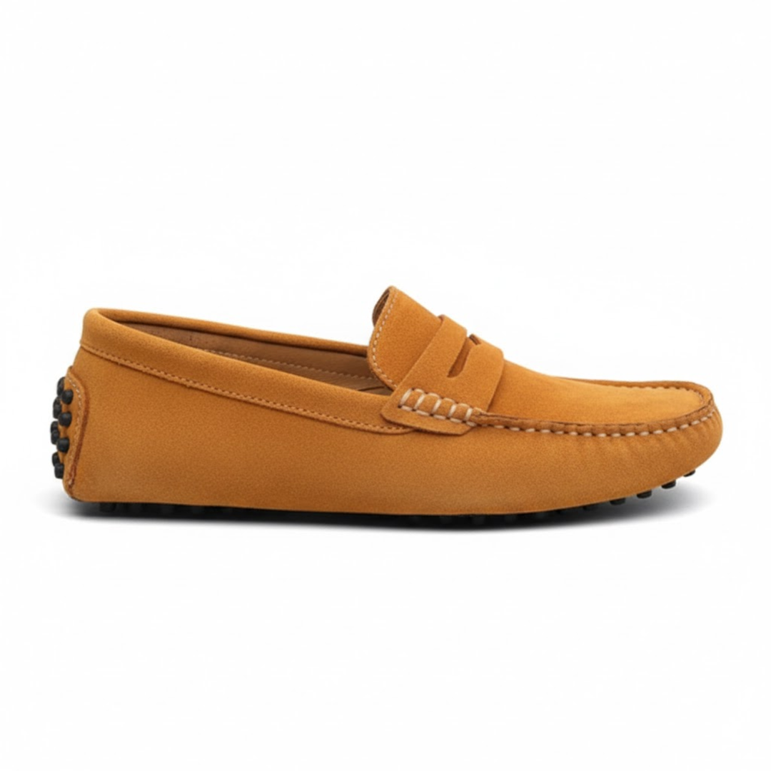 Herre Slip-On Køre Hyttesko | Ruskindsstil Fritidssko