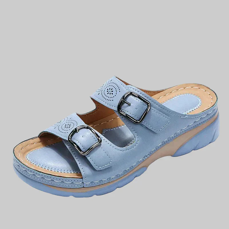 Dame Ortopædiske Komfort Sandaler | Justerbar Ergonomisk Støtte