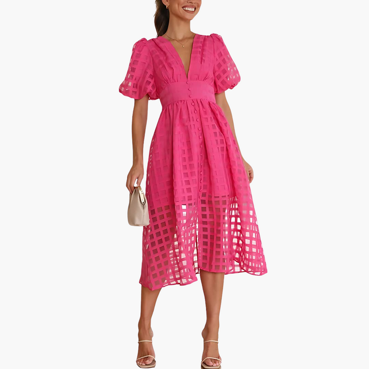 Dámské midi letní šaty | elegantní a stylové šaty