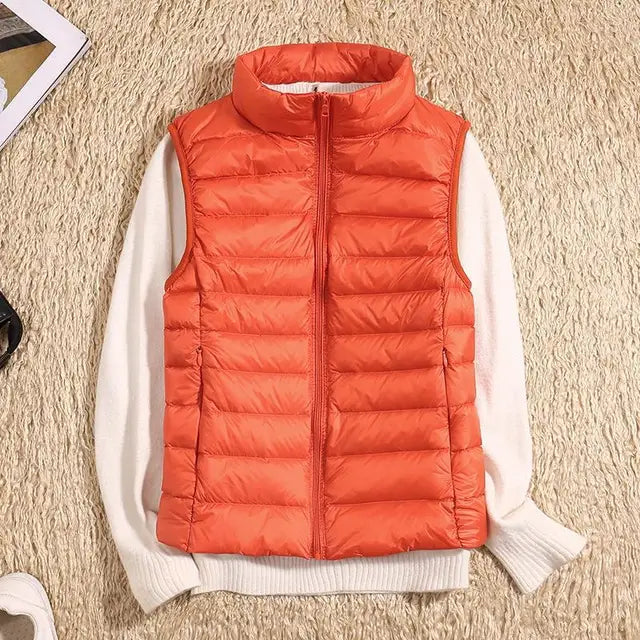 Dame Ultralet Dun-Stil Vest | Varm Sammenpakkelig