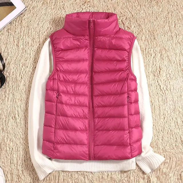 Dame Ultralet Dun-Stil Vest | Varm Sammenpakkelig