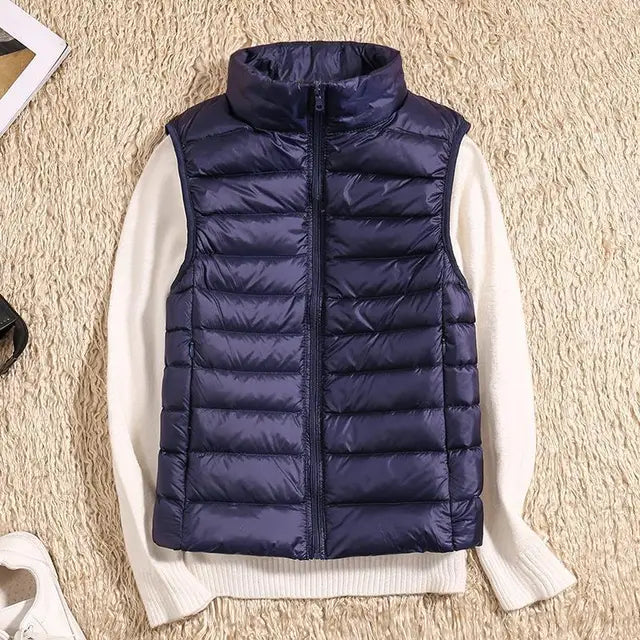 Dame Ultralet Dun-Stil Vest | Varm Sammenpakkelig