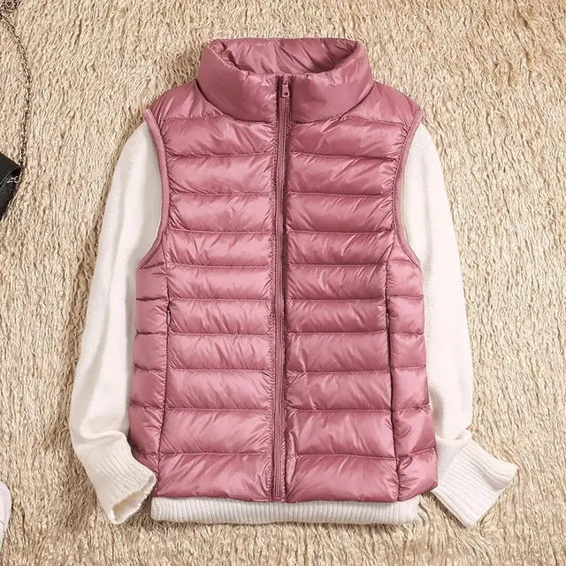 Dame Ultralet Dun-Stil Vest | Varm Sammenpakkelig