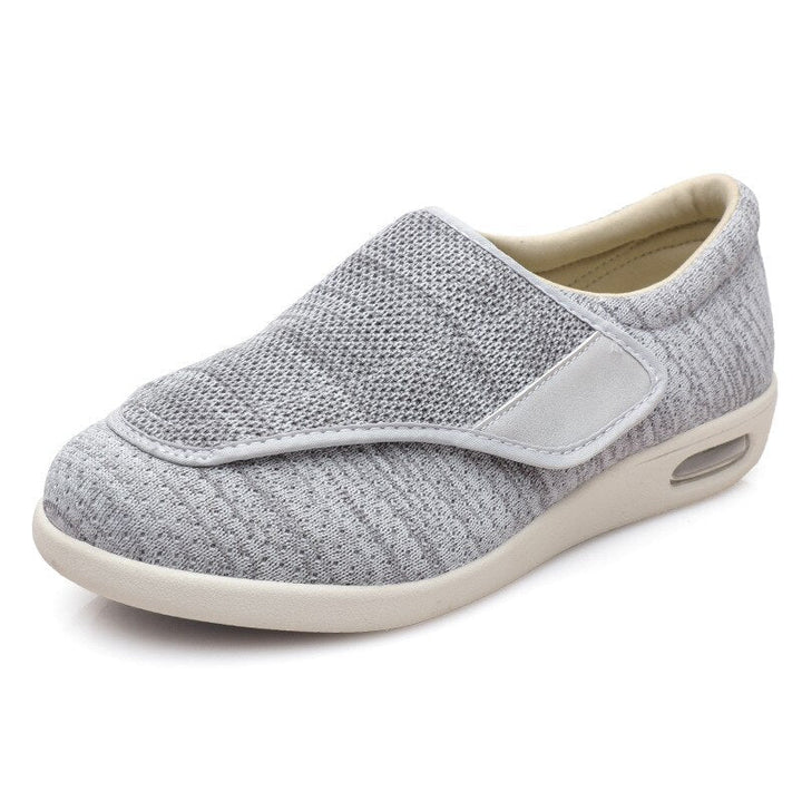 Bred Pasform Diabetessko | Åndbart Mesh Velcro Justerbar