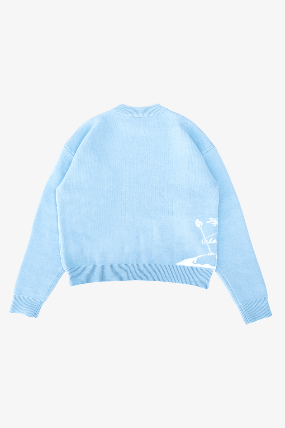 Unisex Uldblanding Striktrøje | Minimalistisk Skandi Lag