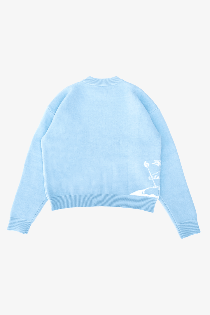 Unisex Uldblanding Striktrøje | Minimalistisk Skandi Lag