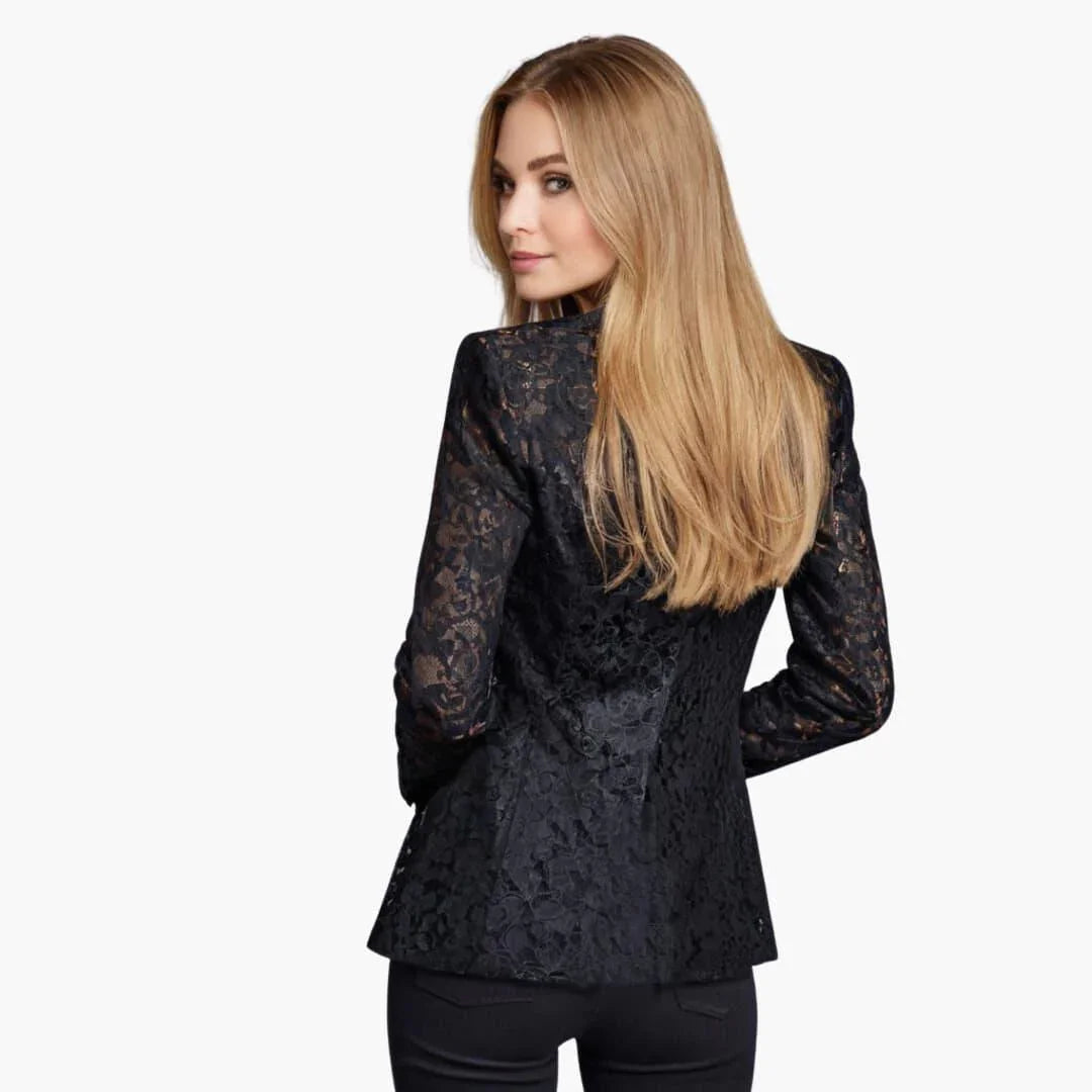 Dame Blondestil Blazer | Skræddersyet Smart Afslappet Jakke