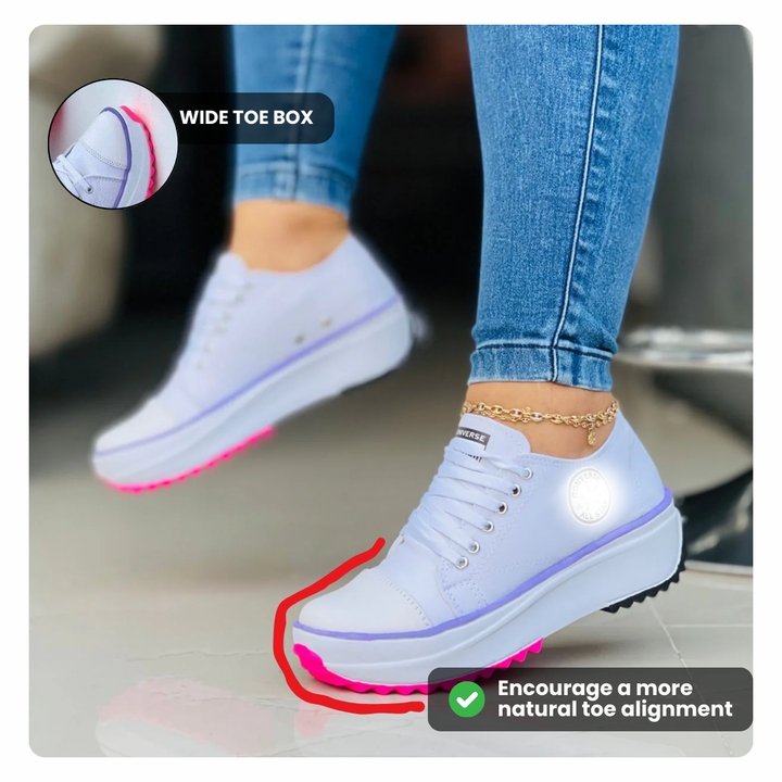 Dame Farverig Komfort Kondisko