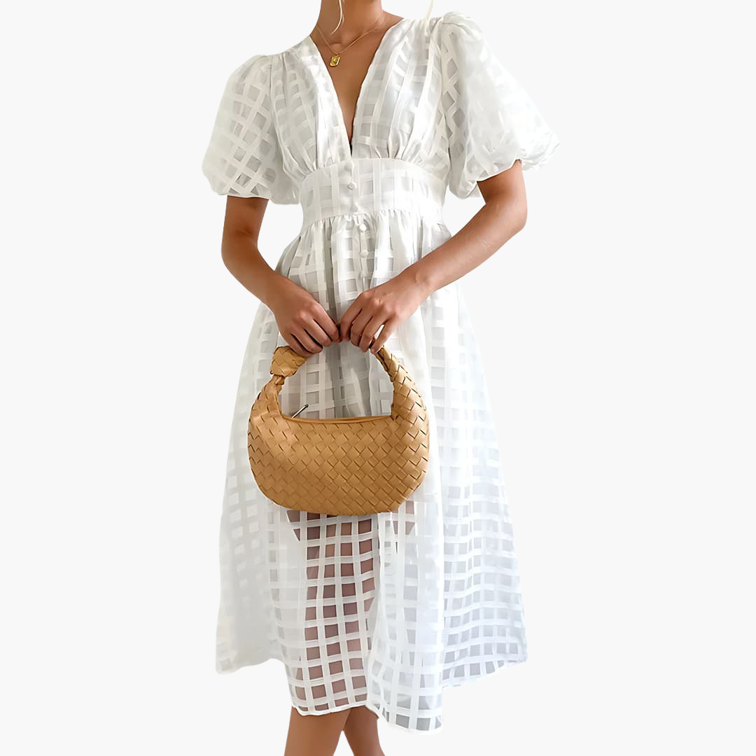 Dámské midi letní šaty | elegantní a stylové šaty