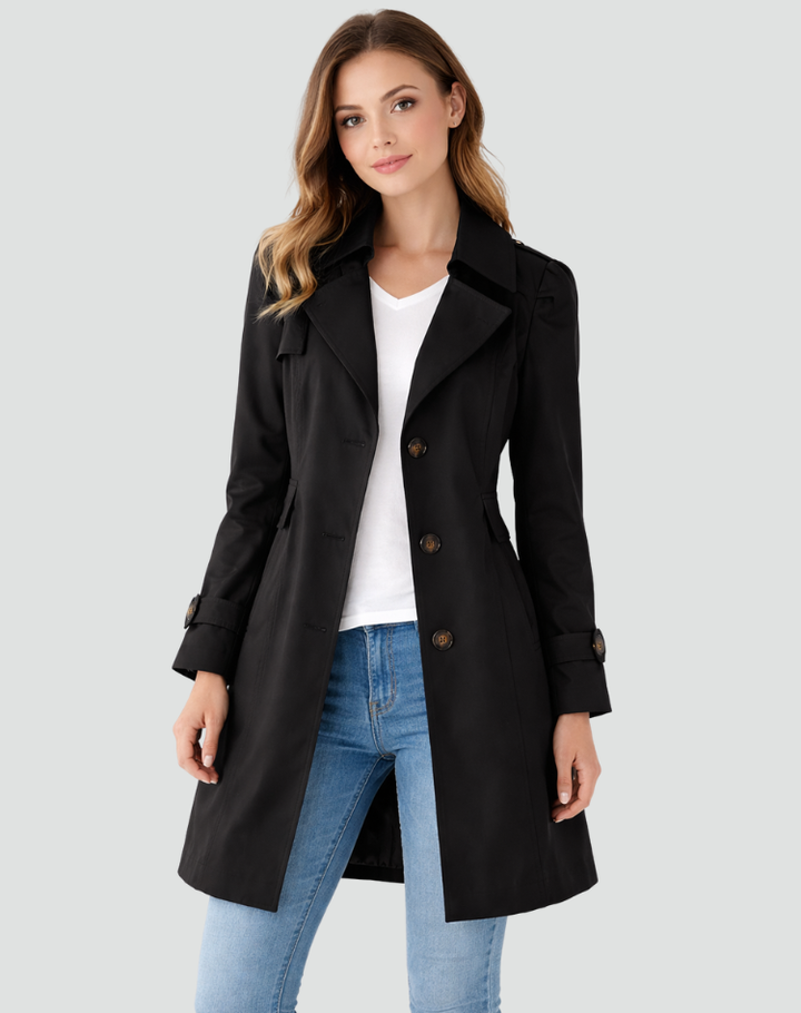 Dame Smal Pasform Trenchcoat | Sommerstil