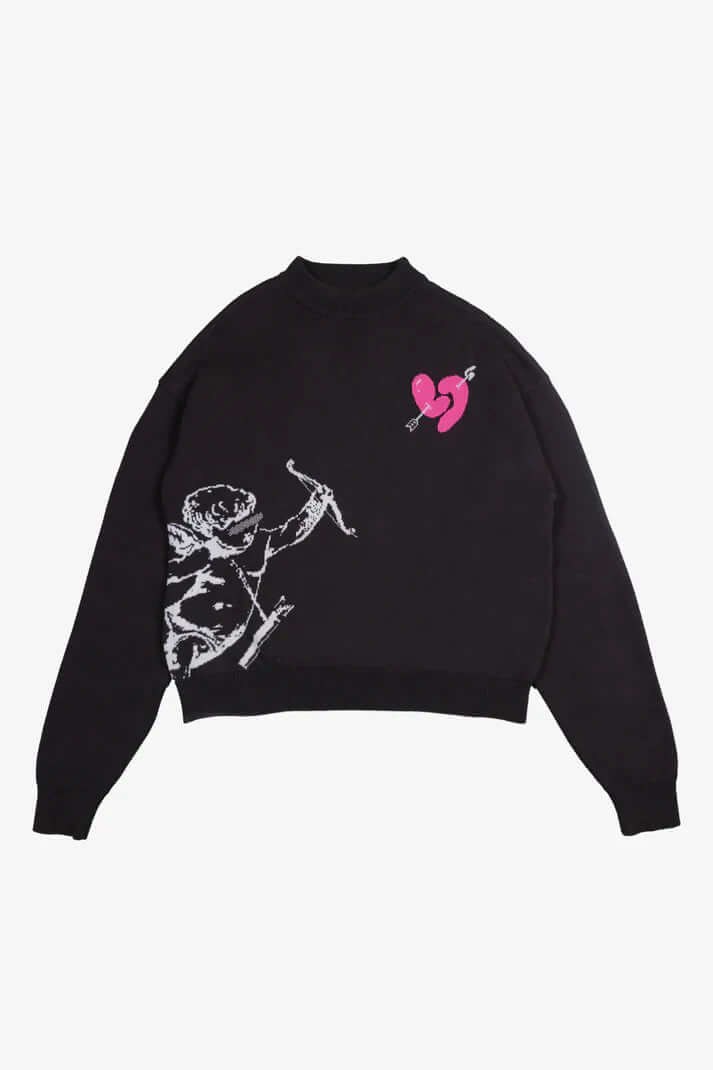Unisex Uldblanding Striktrøje | Minimalistisk Skandi Lag