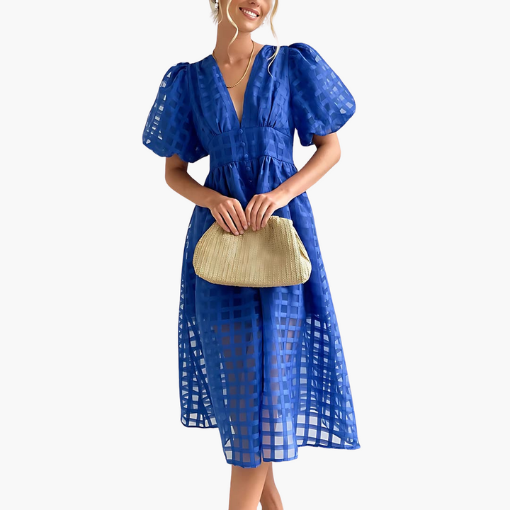 Dámské midi letní šaty | elegantní a stylové šaty