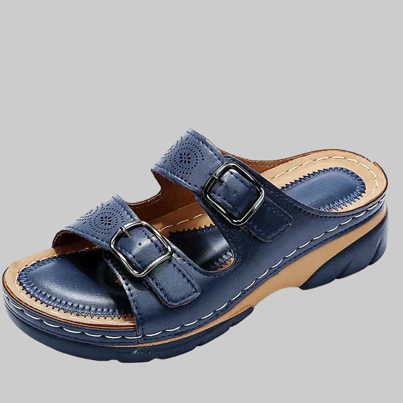 Dame Ortopædiske Komfort Sandaler | Justerbar Ergonomisk Støtte