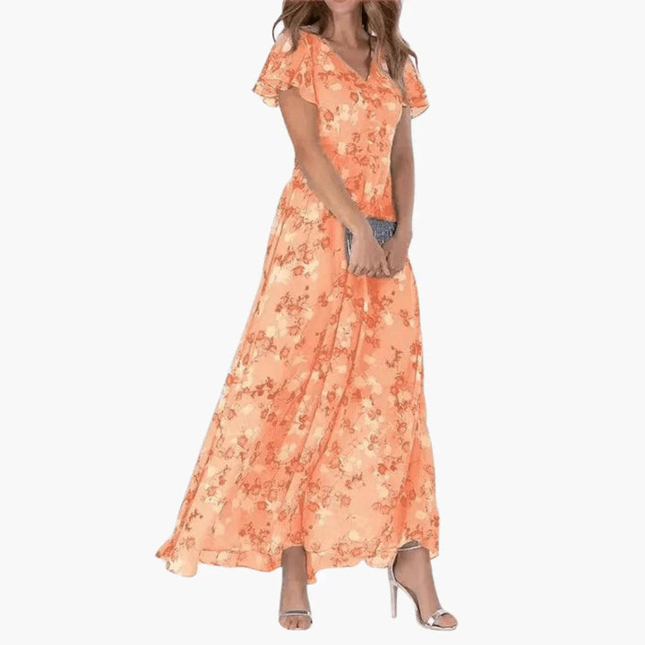Dame Blomster Maxikjole | Let Luftig Sommerstil