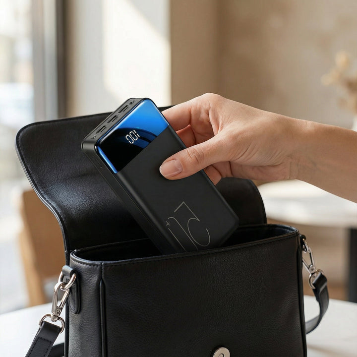 100.000 mAh Powerbank | Szybkie ładowanie Bateria podróżna