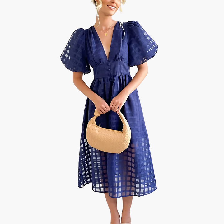 Dámské midi letní šaty | elegantní a stylové šaty