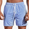 Herre Stribede Boardshorts | Elastisk Talje Badeshorts