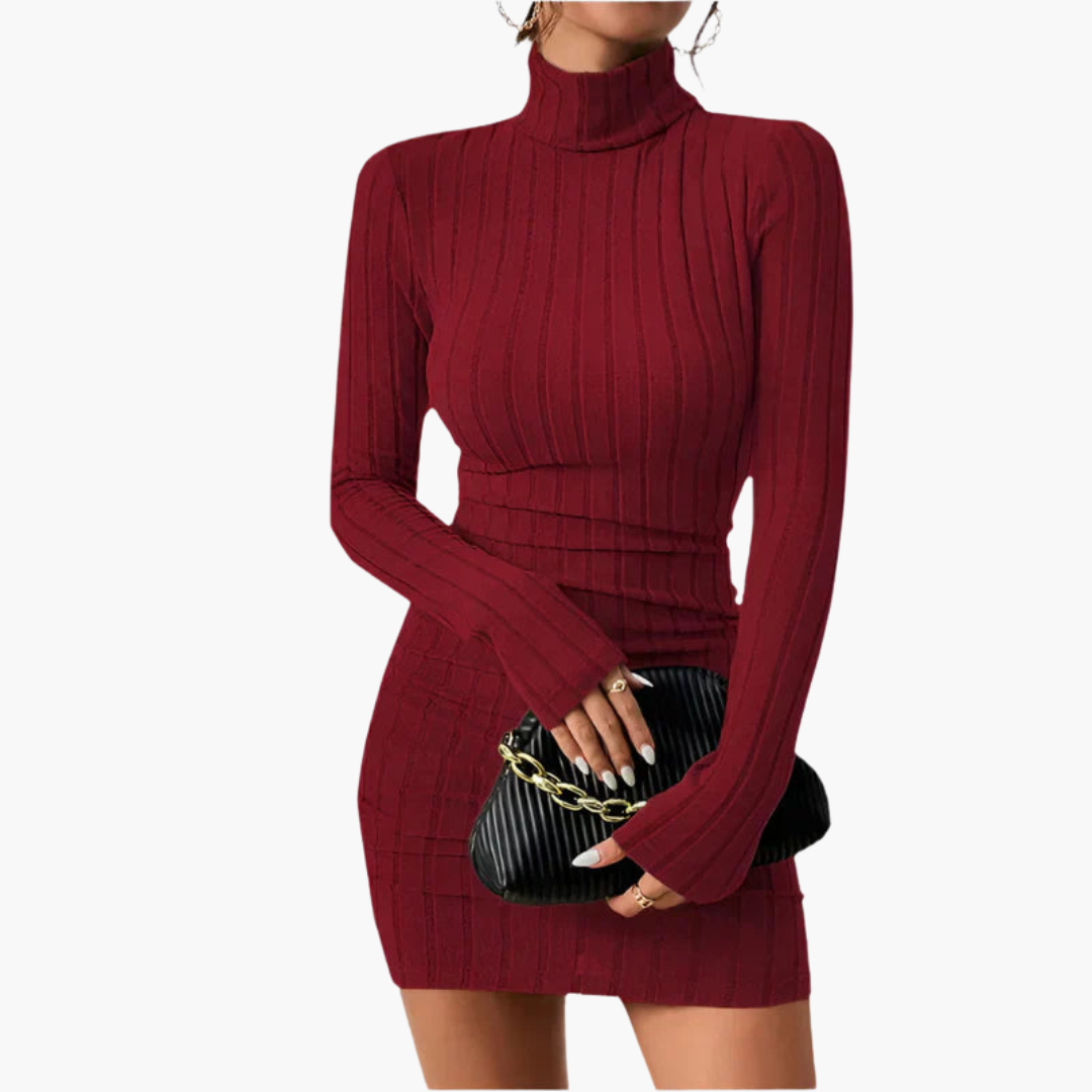 Dame Bodycon-Kjole | Elegante Slank Pasform Aftenkjole