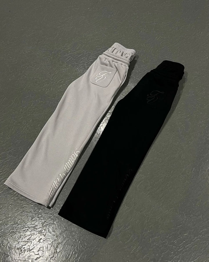 Pantalon de jogging taille haute pour femme | Extensible et doux, confort quotidien