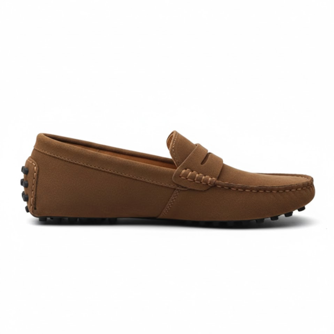 Herre Slip-On Køre Hyttesko | Ruskindsstil Fritidssko