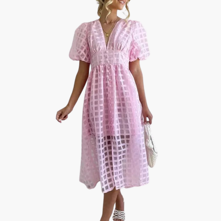 Dámské midi letní šaty | elegantní a stylové šaty