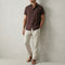 Linen Style Summer Set | Lightweight Shirt and Trousers