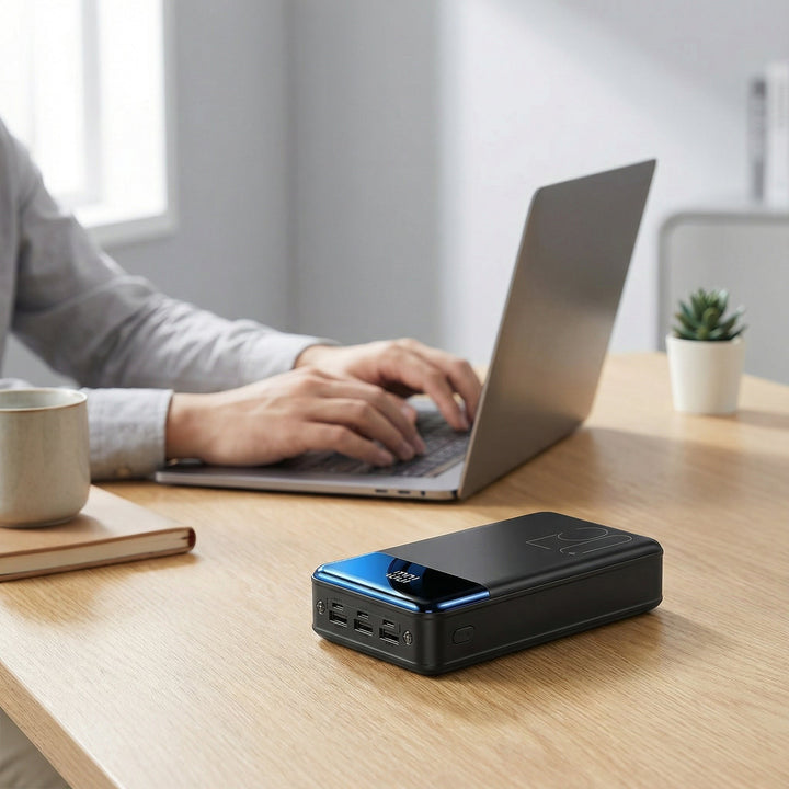 100.000 mAh Powerbank | Szybkie ładowanie Bateria podróżna