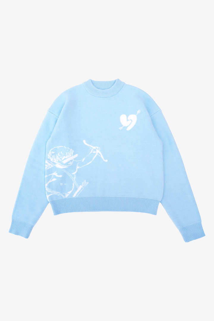 Unisex Uldblanding Striktrøje | Minimalistisk Skandi Lag