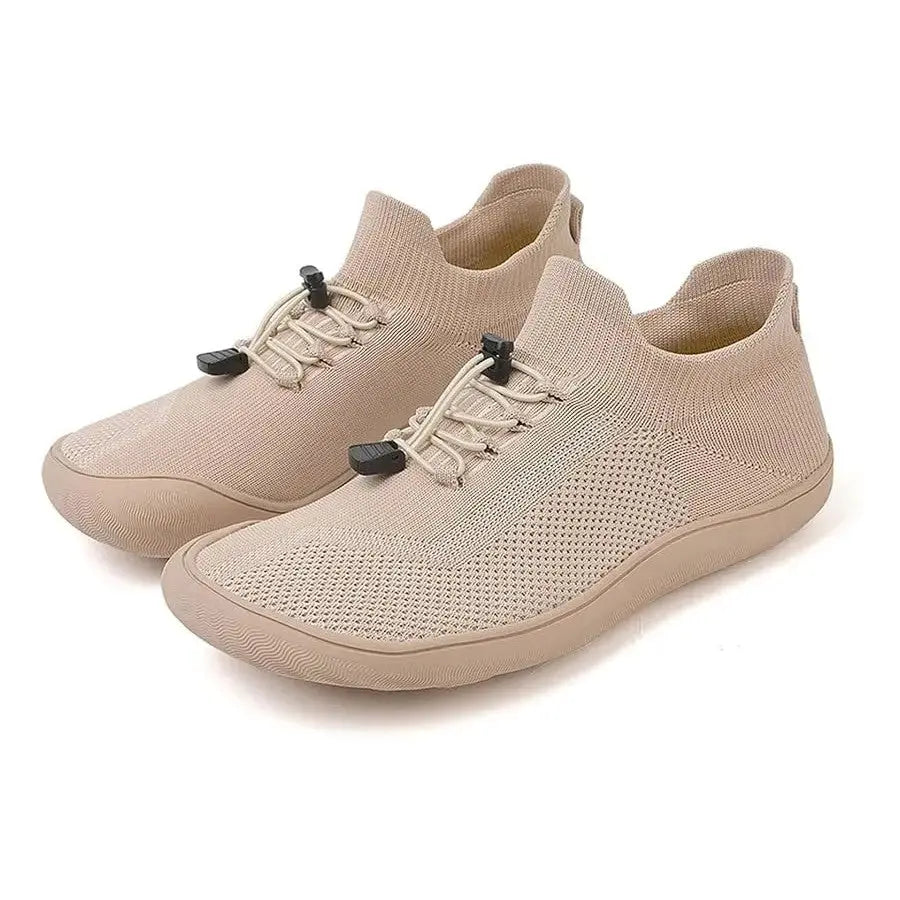 Unisex Knitted Barefoot Shoes | Toggle Lace Wide Toe Box