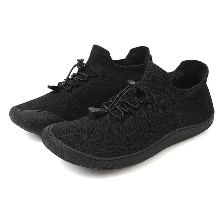 Unisex Knitted Barefoot Shoes | Toggle Lace Wide Toe Box