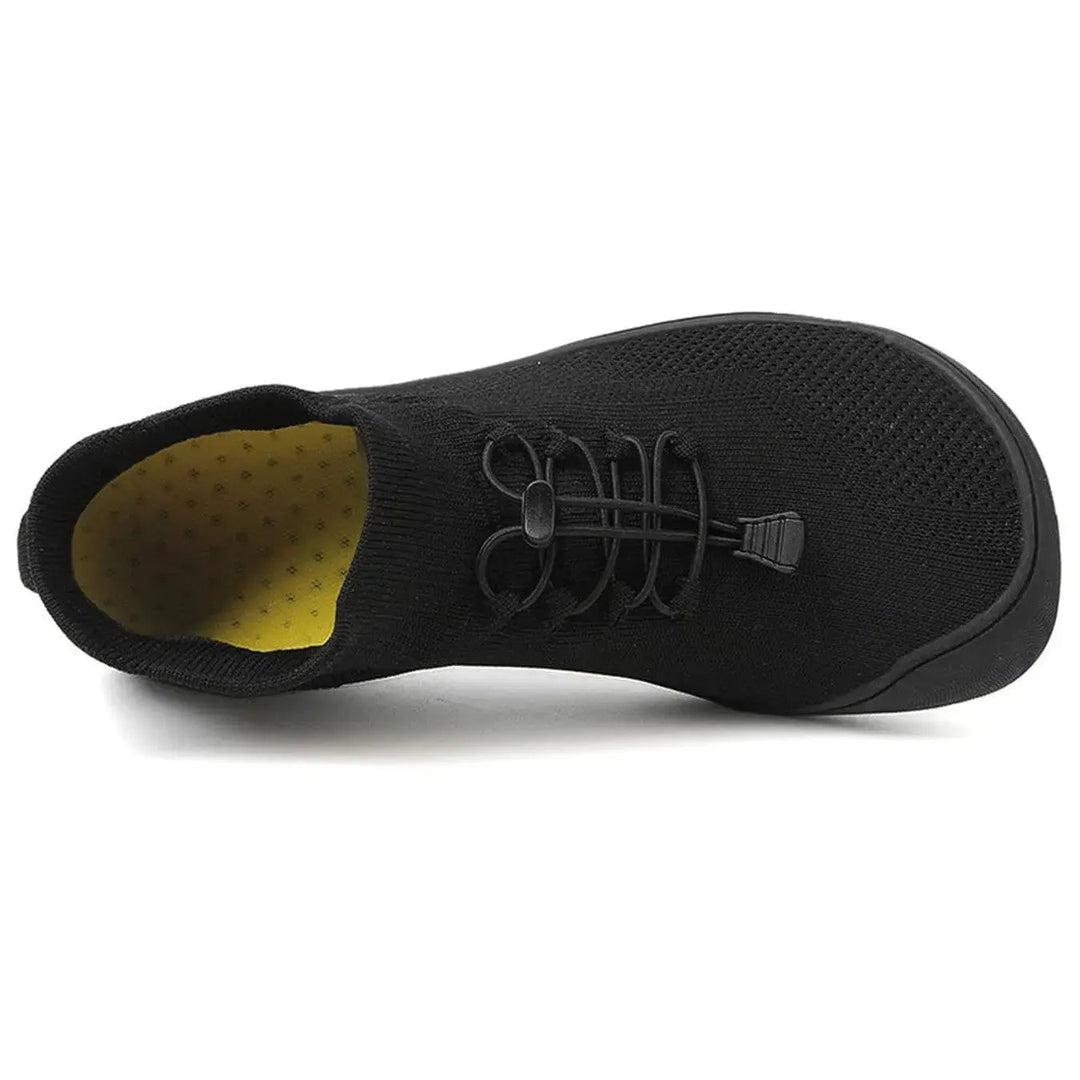 Unisex Knitted Barefoot Shoes | Toggle Lace Wide Toe Box