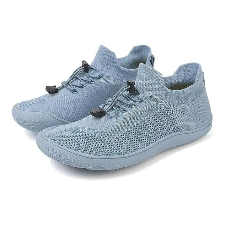 Unisex Knitted Barefoot Shoes | Toggle Lace Wide Toe Box