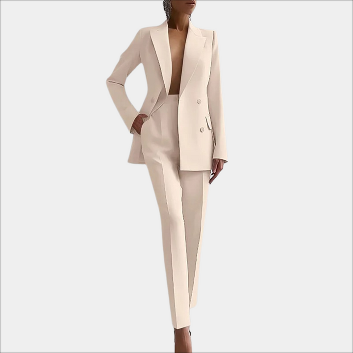 Dame Komfortabelt Elegante 2-Delt Sæt