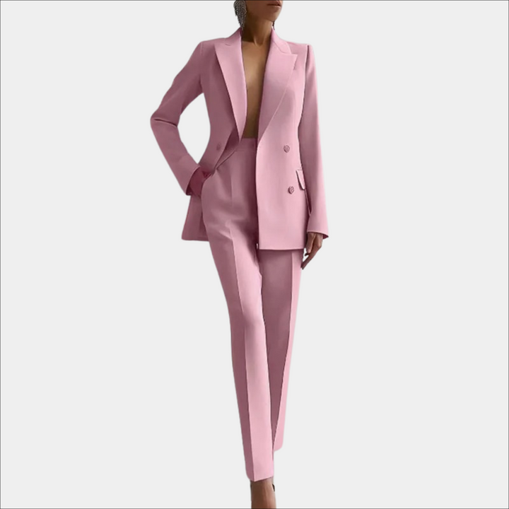 Dame Komfortabelt Elegante 2-Delt Sæt