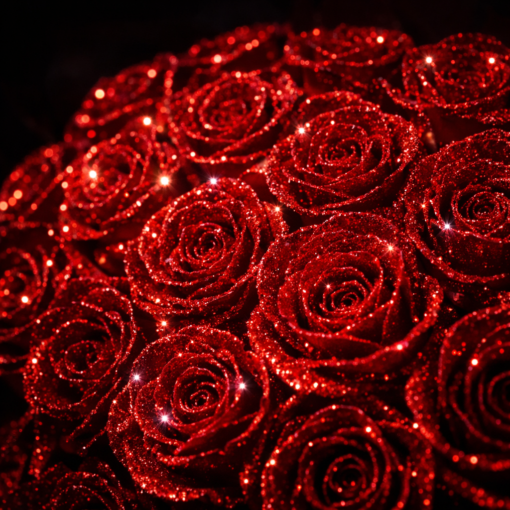 Glass Rose Display Dome | Decorative Piece with Wooden Base
