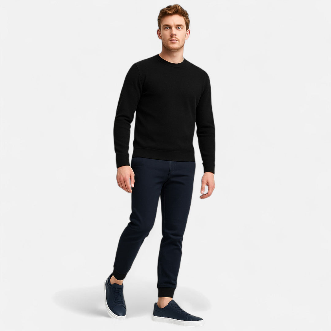 Herre Slip-On Læderstil Kondisko | Snøreløs Fritidssko