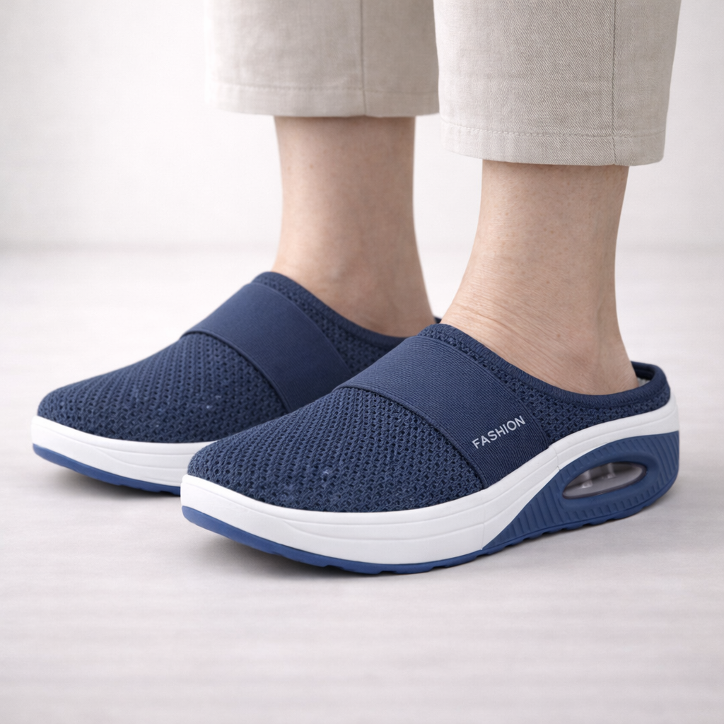 Dame Ortopædiske Slip-On Sandaler | Svangstøtte Indlægssål