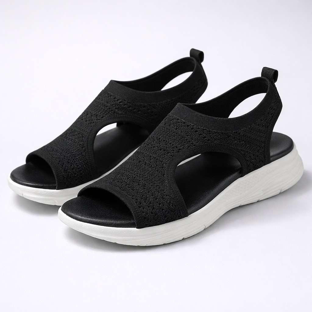 Dame Letvægts Slip-On Sandaler