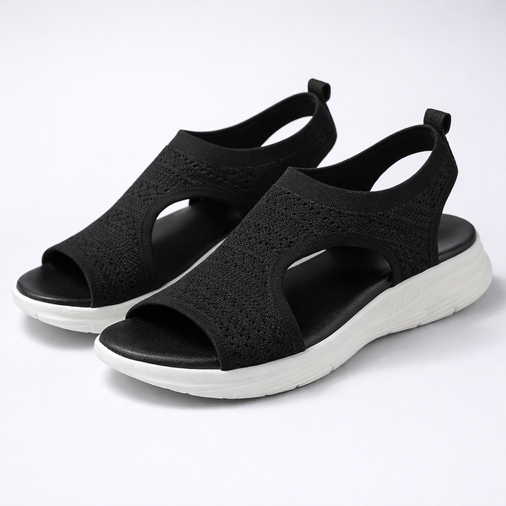 Dame Letvægts Slip-On Sandaler