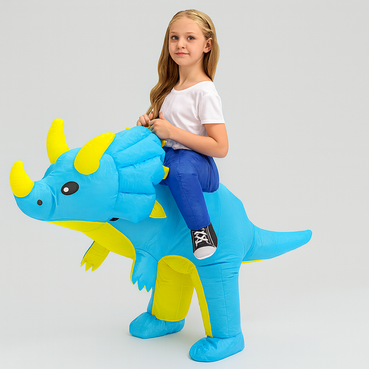Børn Dinosaurus Kostume | Blødt Udklædnings Legestøj Sæt