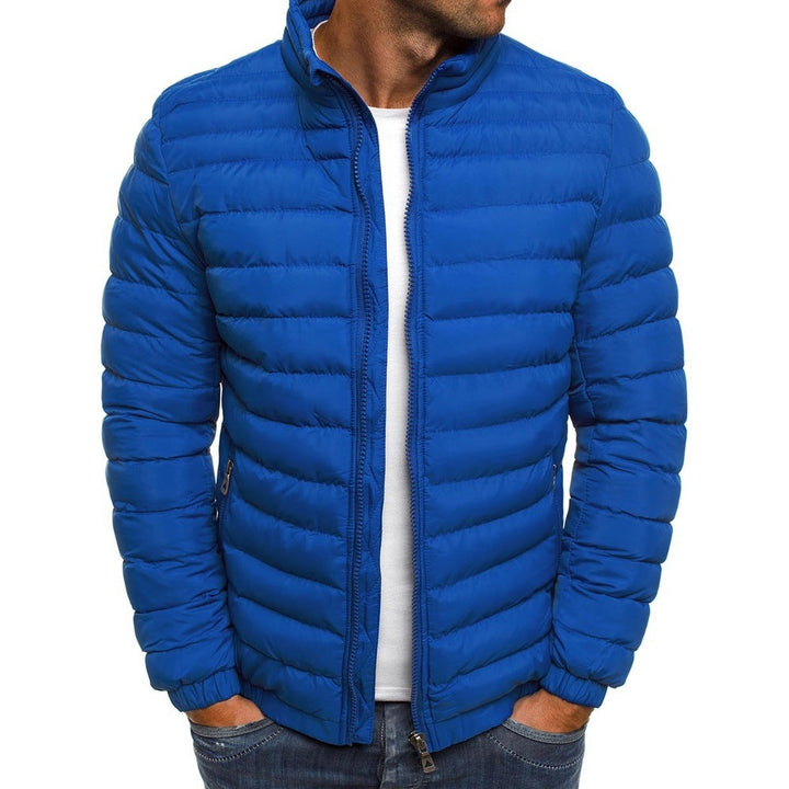 Veste matelassée pour homme | Col haut chaleur légère