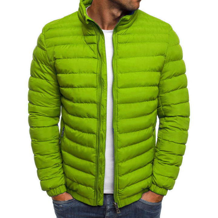 Veste matelassée pour homme | Col haut chaleur légère