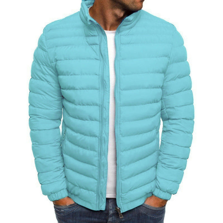 Veste matelassée pour homme | Col haut chaleur légère