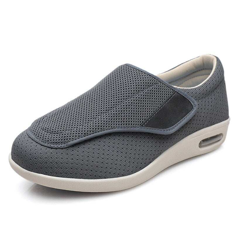 Bred Pasform Diabetessko | Åndbart Mesh Velcro Justerbar