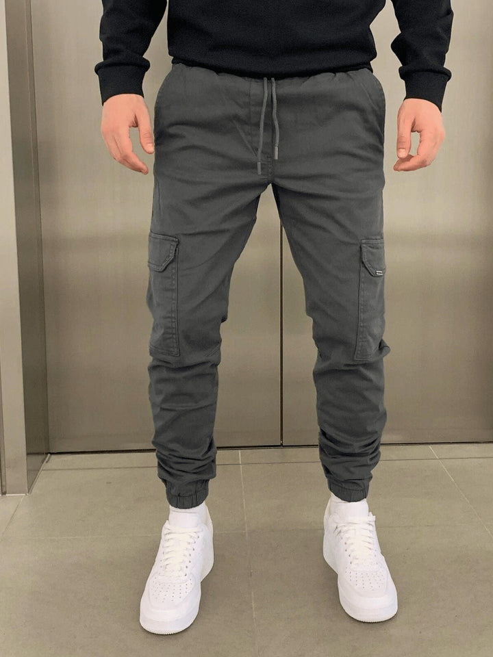Pantalons cargo pour hommes | Taille ajustable et cheville resserrée