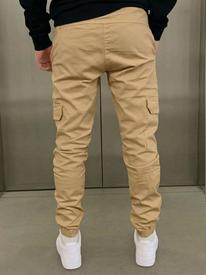 Pantalons cargo pour hommes | Taille ajustable et cheville resserrée