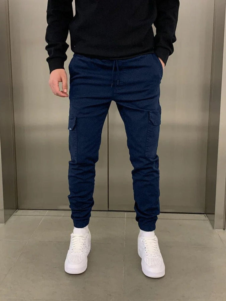 Pantalons cargo pour hommes | Taille ajustable et cheville resserrée