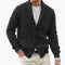 Herre Sjalskrave Cardigan | Knap Afslappet