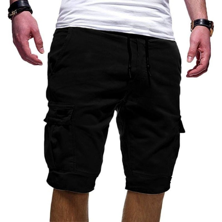 Herre Cargoshorts | Flere Lommer Snøre Sommershorts